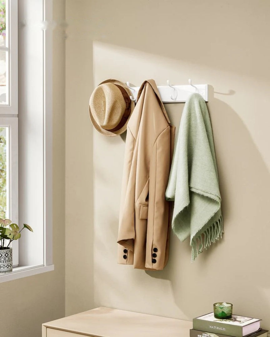 Wall Mounted Coat Rack With 10 Hooks – product view 2 | Ridgefield Furniture