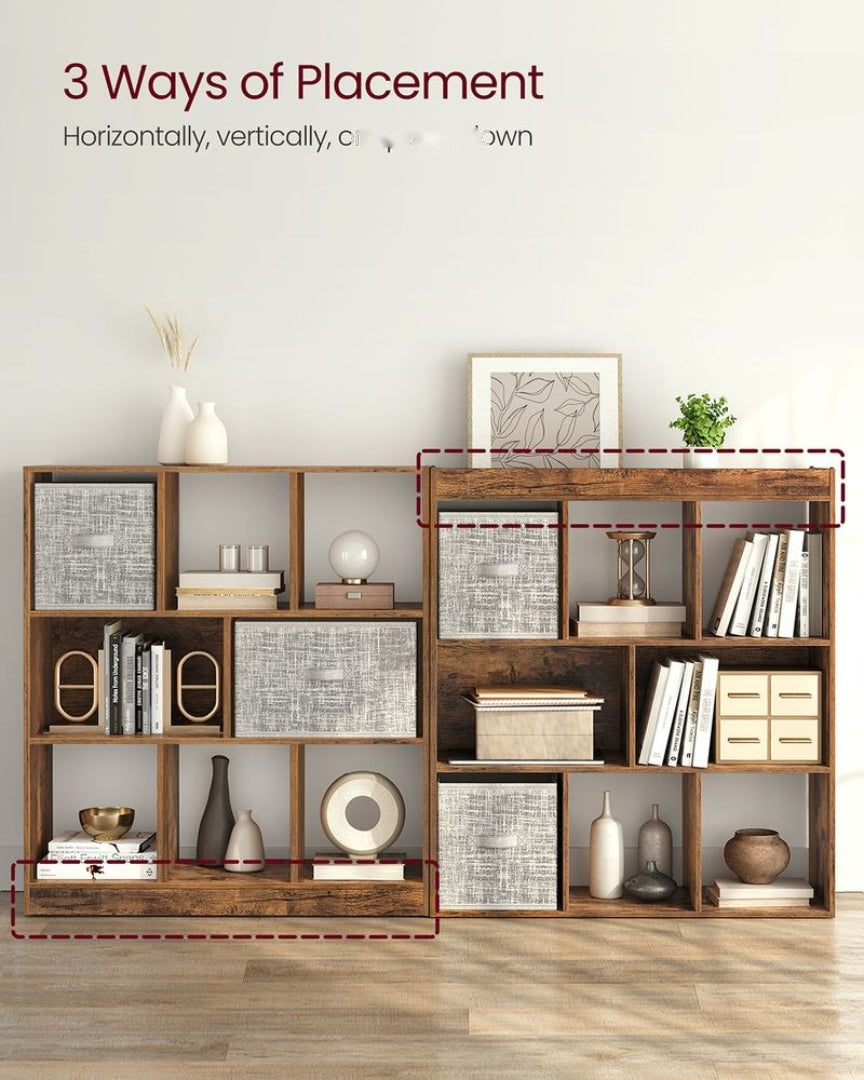 Bookcase With 8 Open Compartments – product view 6 | Ridgefield Furniture