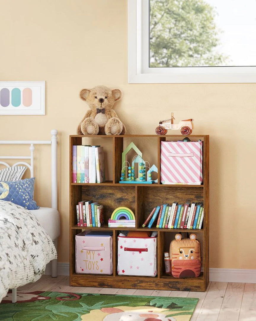 Bookcase With 8 Open Compartments – product view 10 | Ridgefield Furniture