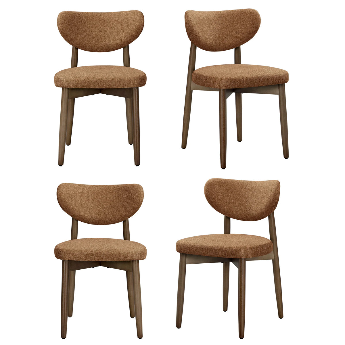 Wooden Dining Chairs - UKDC668K101-2J