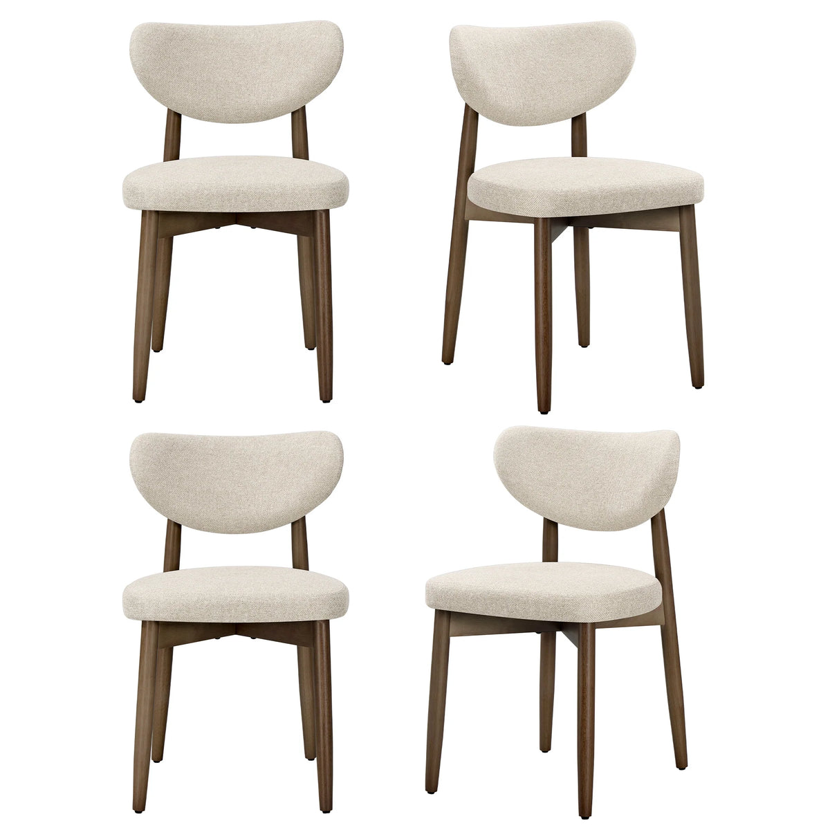 Wooden Dining Chairs - UKDC668L101-2J