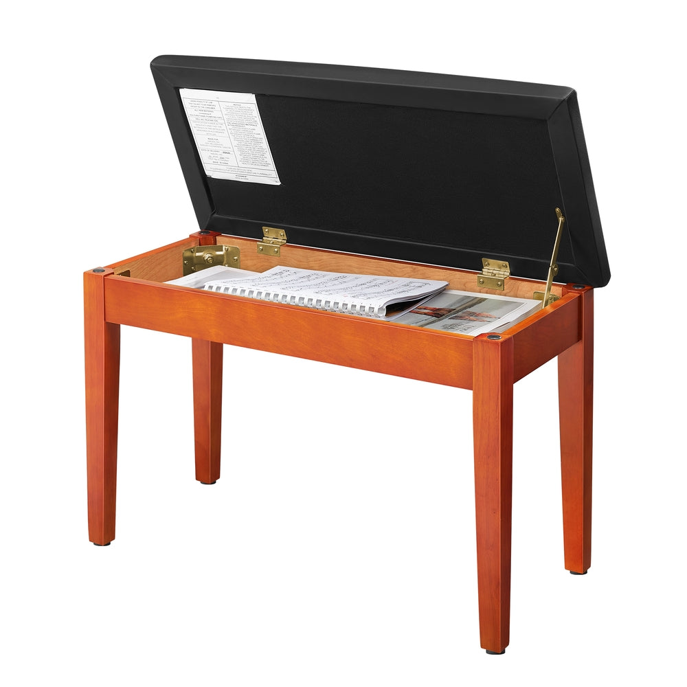 Wooden Duet Piano Bench - product photo 09